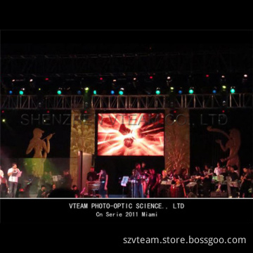 P10 Light-Weight Indoor LED Curtain Display Screen for Nightclub